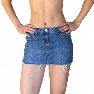Pacsun Denim Mini Skirt